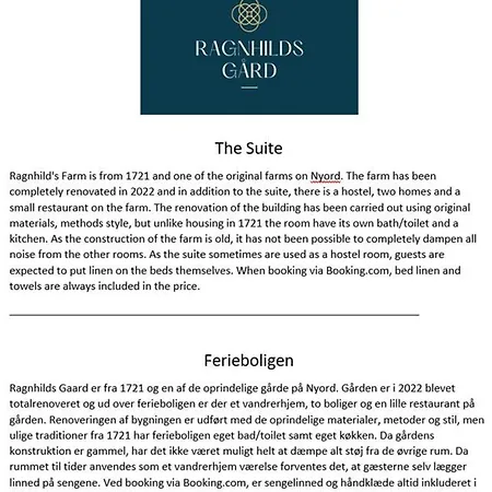 Хостел Ragnhilds Gard,